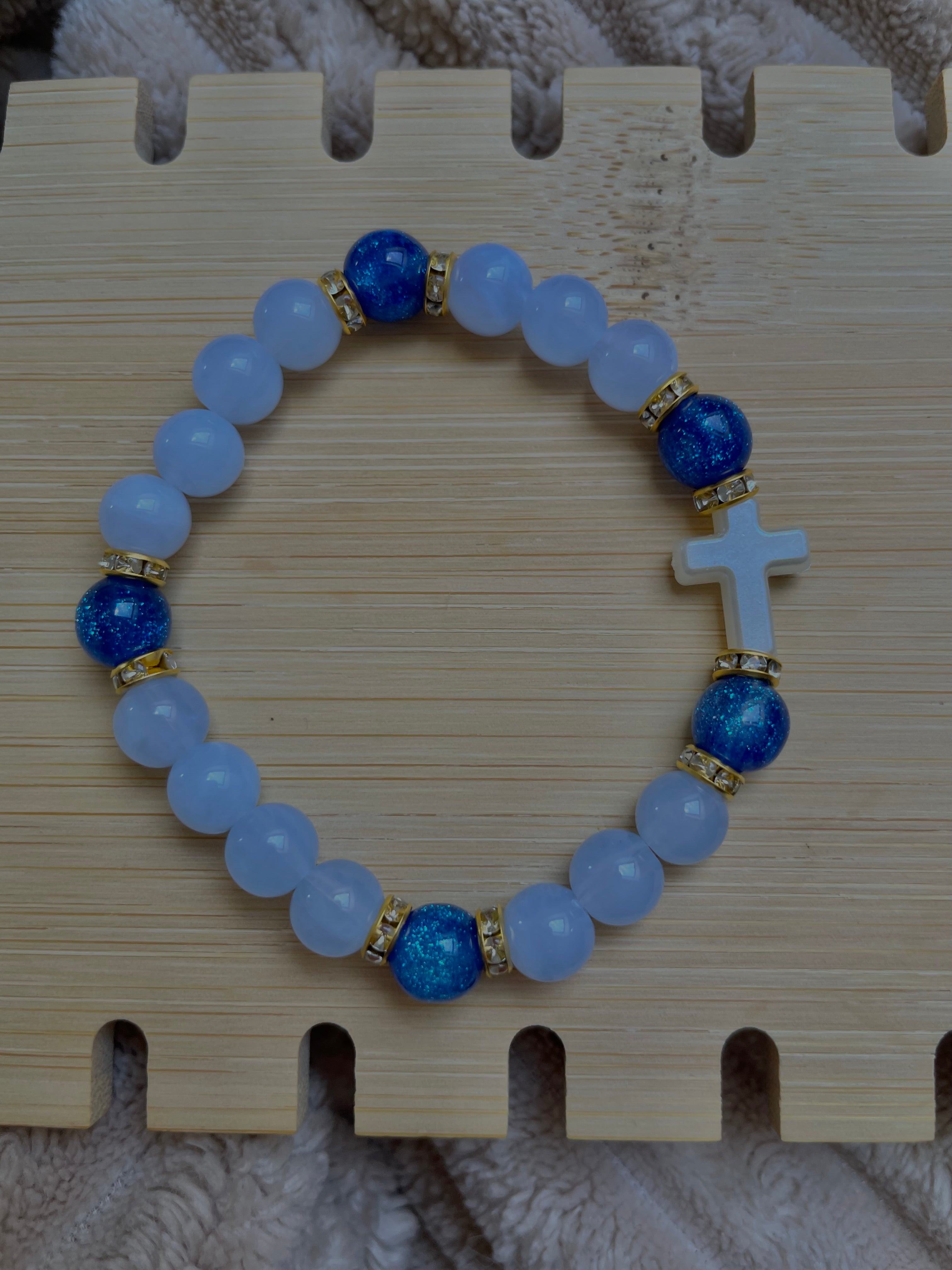 Ocean Glitter Blue