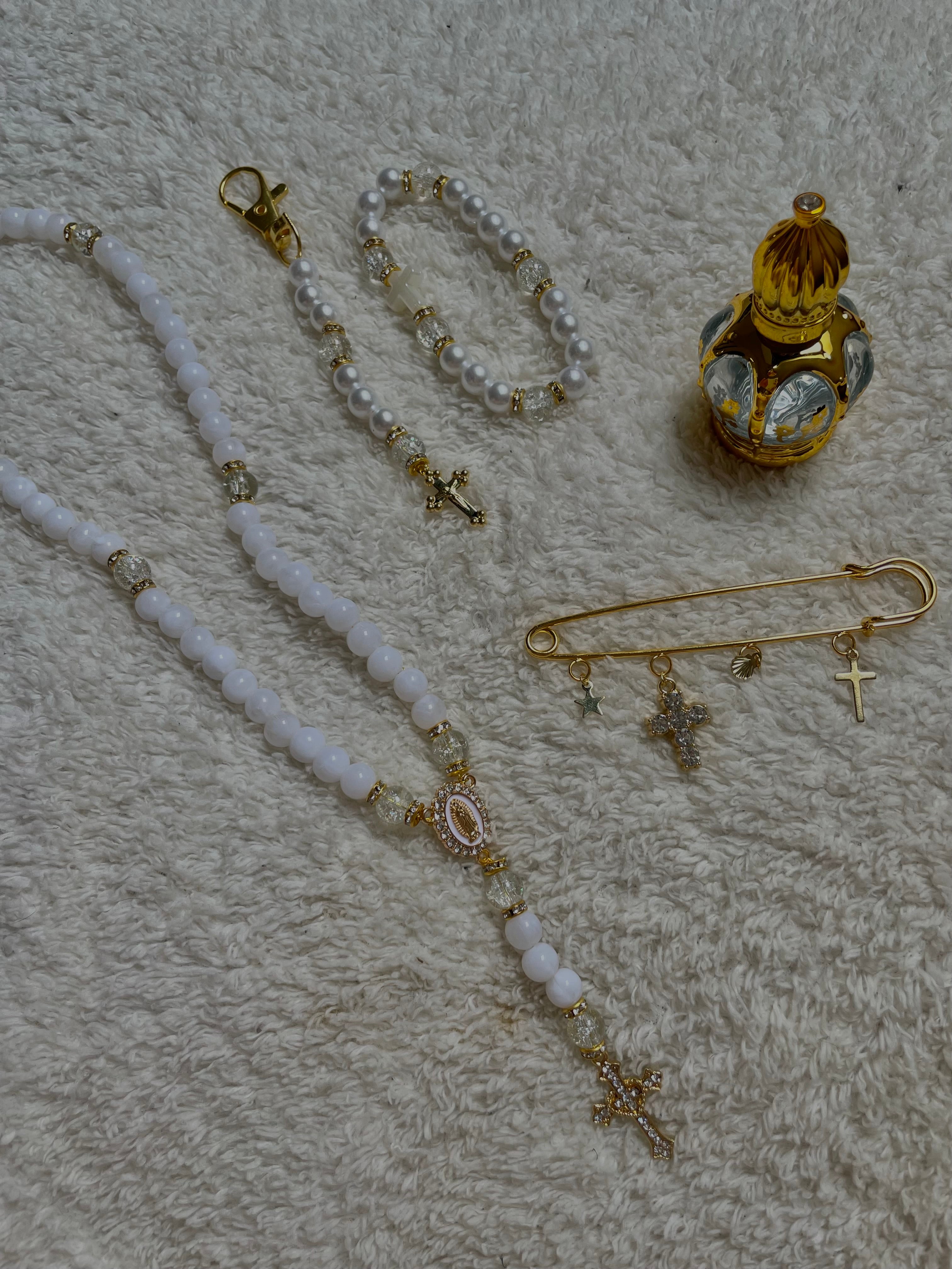 Coffret White glitter