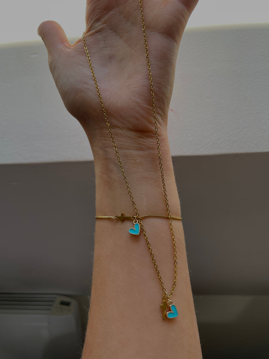 Collier BLUE LOVE