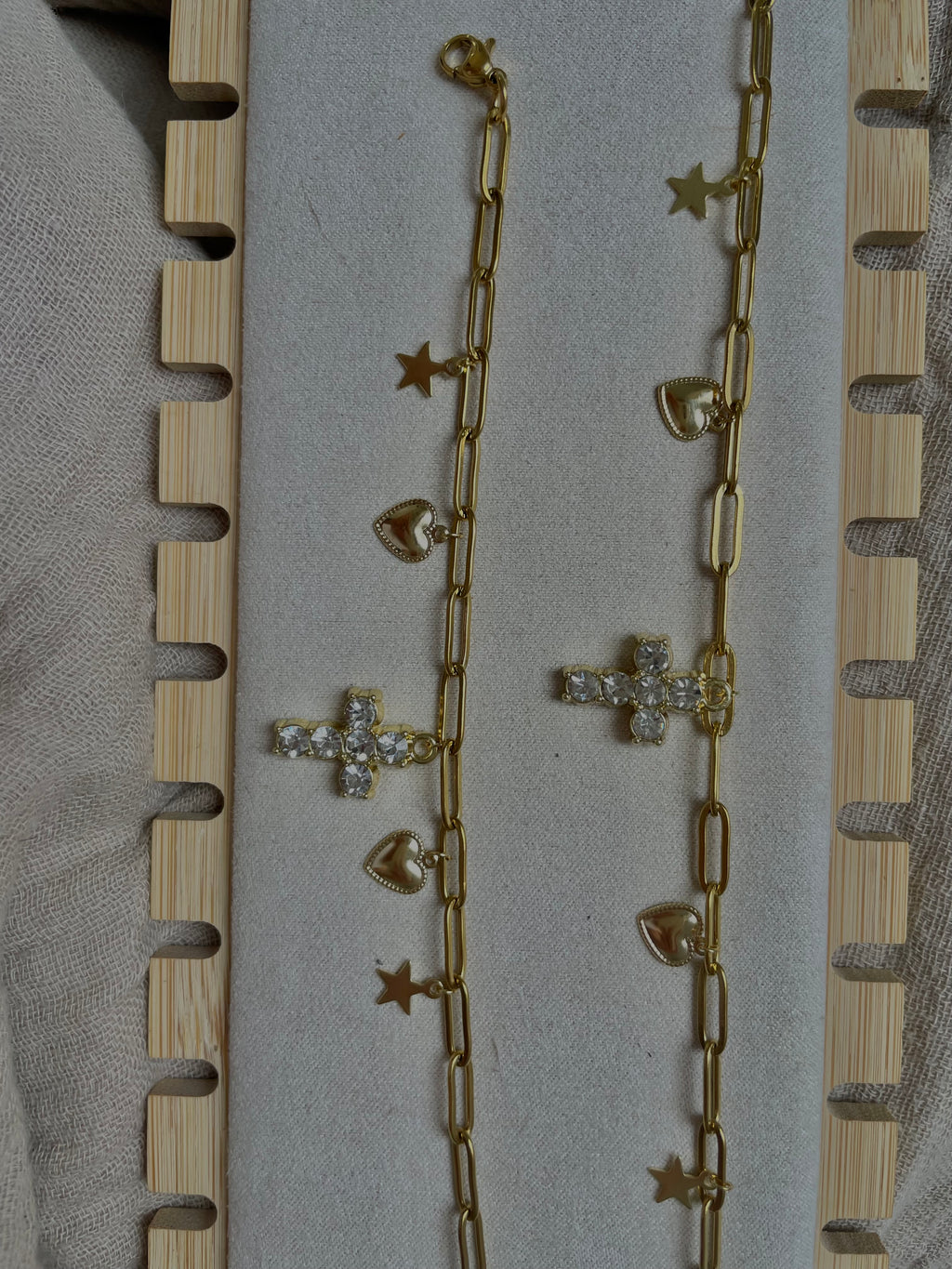 Duo collier / bracelet AMOUR